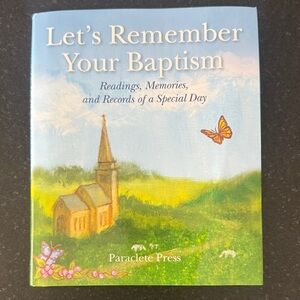 Let's Remember Your Baptism Book